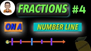 11 plus maths fractions  Fractions on a number line KS2 SATS  Lessonade [upl. by Engedi]