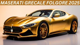 Maserati Grecale Folgore 2025InteriorExteriorFirst LookFeaturesPriceAbd Cars Review 2024 [upl. by Llenhoj]