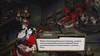 Zagreus asks Persephone if he could invite Chaos to the family gathering  Hades [upl. by Sybley]