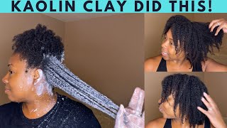 Kaolin Clay for Natural Hair Just One Wash and Your Hair Will Never Stop Growing [upl. by Derej]