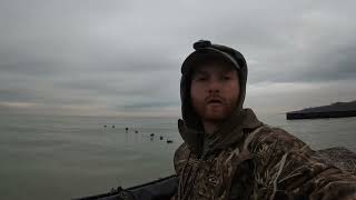 Lets Go Merganser Hunting 2 Man Limit and 6 Geese and a Bonus Black Duck [upl. by Yelrahc499]