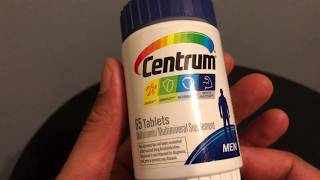 CENTRUM MULTIVITAMIN REVIEW [upl. by Kcirdneh]