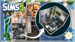 MEDINA STUDIO 920 Apartment Renovation 1  Sims 4 Speedbuild  No CC [upl. by Cindra]