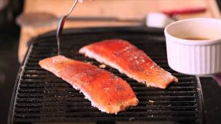 Grilled Salmon Maple Glaze How to Grill Salmon Perfectly  Ocean Star Charters [upl. by Jessa]