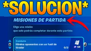 COMPLETA MISIONES DE PARTIDA FORTNITE CUALES SON LAS MISIONES DE PARTIDA [upl. by Woll807]