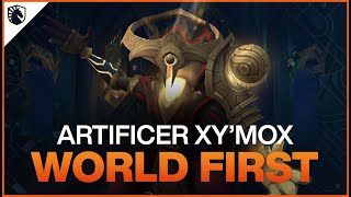 Liquid VS Artificer Xymox World First Mythic Kill  Sepulcher of the First Ones [upl. by Alvord91]