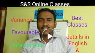 What is Favourable and Unfavourable Variance  Variance  English and Hindi by Safiqul Islam [upl. by Anitsuga]