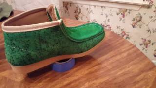 How to dye wallabees [upl. by Eahs]