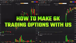 How to make 6k in a morning trading options with us [upl. by Aillimac776]