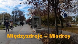 Miedzyzdroje 013 Misdroy Polen 🌐 Promenade [upl. by Narf641]