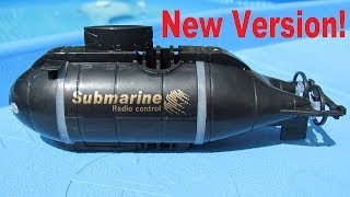 Mini RC submarine review The new 777 sub version made by Happy cow also sold by Carson [upl. by Aciruam]