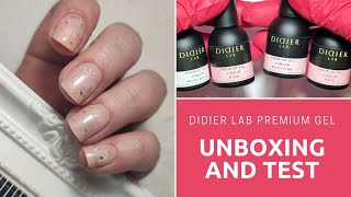 Didier Lab UNBOXING Liquid Gel tests Encapsulated manicure tutorial [upl. by Adnaerb]