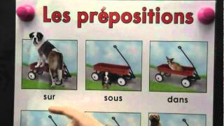 CHANTE AVEC MOI Les prépositions SING WITH ME Prepositions [upl. by Sivahc857]