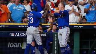 He did it AGAIN Adolis García adds to the Rangers Game 7 lead [upl. by Evangelina800]