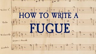 How to Write a Fugue [upl. by Margarette]