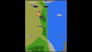 Xevious Arcade MAME 60Hz widescreen no commentary [upl. by Notlil777]