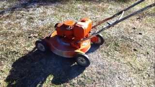 Jacobsen Commercial 20 Mower 1mp4 [upl. by Tansey]