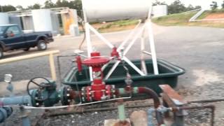 Blowing down and restarting natural gas compressor [upl. by Adnamaa916]