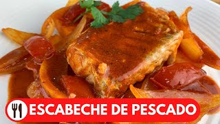 🇵🇪 ESCABECHE DE PESCADO PERUANO  RECETA DELICIOSA [upl. by Neufer]