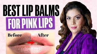 Best lip balms for pink lips  treatment for pigmented lips  rare beauty body care review [upl. by Aicilaana239]