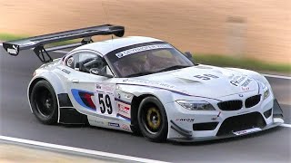 INCREDIBLE Sound BMW Z4 GT3  V8 P65 Engine Swap [upl. by Ennaus503]