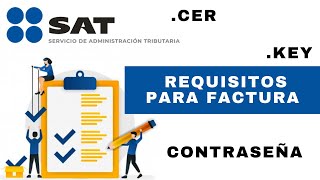 Requisitos para facturar  SAT [upl. by Marisa]