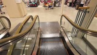 escalator 2X view Kyoto Japan Rakuhoku HANKYU SQUARE Shopping Mall Kyoto City [upl. by Jay221]