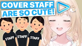 Iroha Finds Out How Cute Covers Staff Can Be Kazama Iroha  Hololive Eng Subs [upl. by Manbahs]