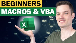 Excel Macros amp VBA  Tutorial for Beginners [upl. by Grega]