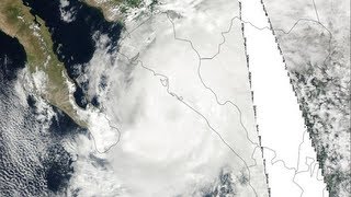 Hurricane Manuel near Mexico  Update 1 91913 [upl. by Herzig754]