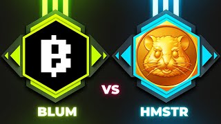 Blum vs Hamster  Best Airdrop than Hamster Kombat blum hamsterkombat [upl. by Liane]