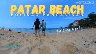 Budget meal beach sa Patar Beach  Bolinao Pangasinan  Nmax 2023  Motolokis [upl. by Ralleigh]