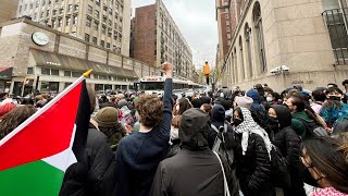 Columbia University moves classes online amid ongoing antiIsrael protests [upl. by Espy]