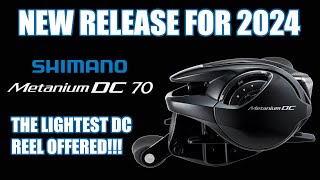 NEW FOR 2024  SHIMANO METANIUM DC70  THEIR LIGHTEST DC REEL EVER [upl. by Wincer]