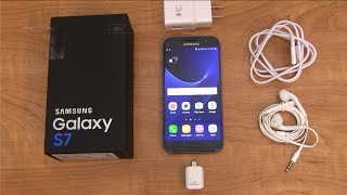 Samsung Galaxy S7 Unboxing and Impressions [upl. by Qahsi]