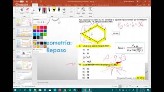 04 Clase Bachillerato Matemáticas  Geometría  Polígonos NO regularesFiguras planas No poligonales [upl. by Ingelbert]