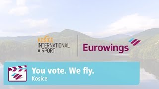 Kosice  You vote We fly  Eurowings [upl. by Mharg]