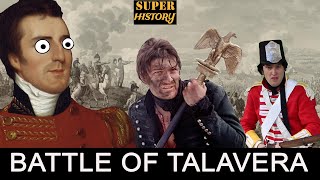 Super History What happened at the Battle of Talavera When Richard Sharpe got the French Eagle [upl. by Narcis811]