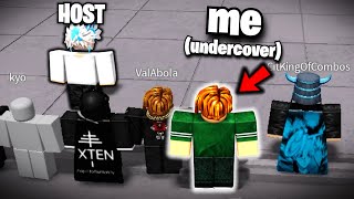 I Snuck Into a 100000 Robux Tournament In The Strongest Battlegrounds [upl. by Anairotciv]