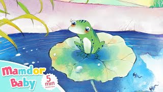 Tadpoles Looking for Their Mommy小蝌蚪找妈妈  Fairy Tales in English  Story for kids  Mamdor Baby❤️ [upl. by Ettenirt]