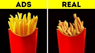 FOOD IN COMMERCIALS VS IN REAL LIFE [upl. by Nelson130]