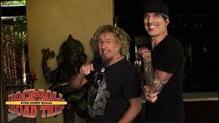 Tommy Lee Shows Sammy Hagar His Incredible House  Rock amp Roll Road Trip [upl. by Airetahs]