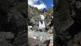 Gran Paradiso Park  the Waterfalls of Lillaz shorts [upl. by Nnairahs625]