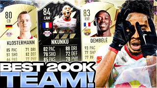 BEST META 200K TEAM FIFA 22 Increase Your Wins  FIFA 22 200K SQUAD BUILDER [upl. by Dulcie501]