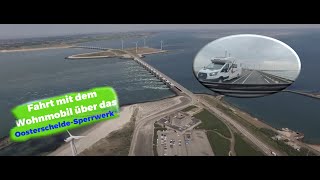 Auf dem Oosterscheldekering Eine Fahrt über das Meisterwerk der Ingenieurskunst [upl. by Terrell]