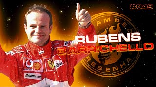 RUBENS BARRICHELLO  Campeões da Resenha 049 [upl. by Annaer]