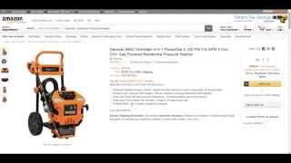 Generac 6602 OneWash Gas Powered Pressure Washer Review [upl. by Nylssej]