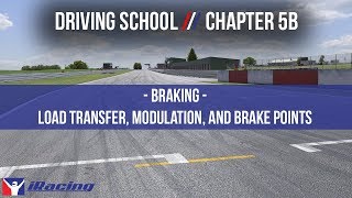 iRacingcom Driving School Chapter 5B Braking continued [upl. by Ayojal]