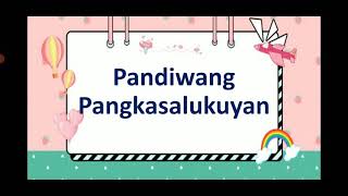 pandiwang pangkasalukuyan [upl. by Hacim710]