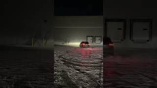 TRACKHAWK DOES CYCLONES ON ICE🔥 mopar hellcat trackhawk cars viral shorts [upl. by Kuska]